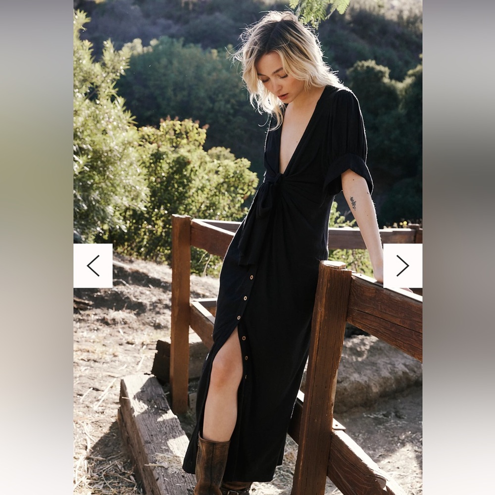 Free people vintage summer midi dress